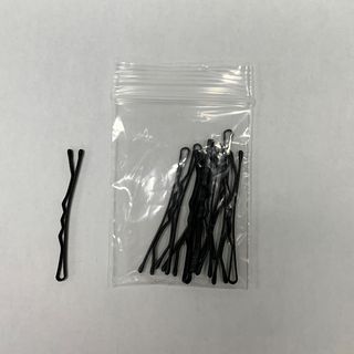 2" BLACK Non-slip Bobby Pins