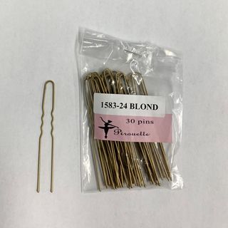 3" BLONDE Bun Pins