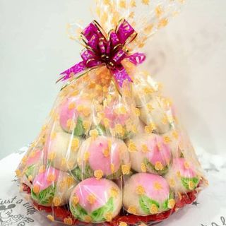 Longevity Bun Gift Hamper Deco 寿桃礼篮