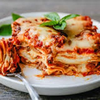 Beef Lasagna (1 to 2 servings)