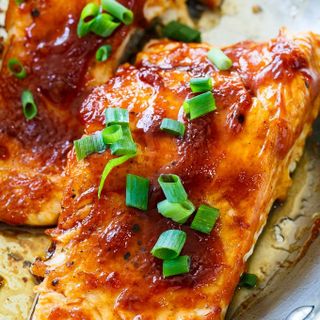 Brown Sugar Glazed Salmon