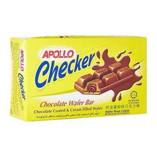 APOLLO Checker Chocolate Wafer bar 18 gr x 24 pcs